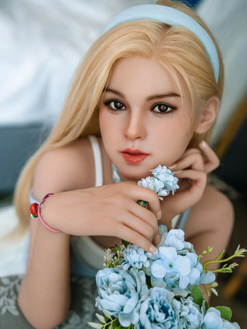 F7607-150cm/4ft9 26kg C Cup Movable Jaw Head TPE Sex Doll | SY Doll