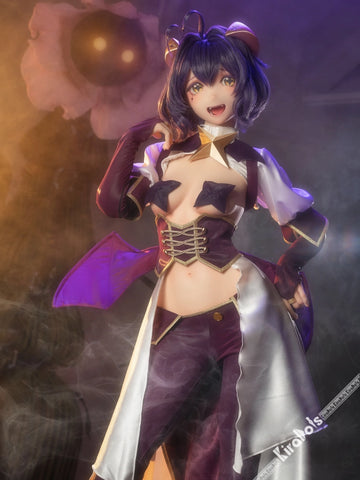 F8653—155cm/5ft1-30kg B Cup Silicone Anime Cosplay Sex Doll with Costume | Kiradols DLC Series