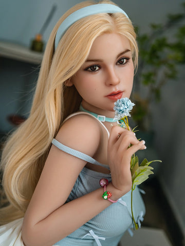 F7607-150cm/4ft9 26kg C Cup Movable Jaw Head TPE Sex Doll | SY Doll