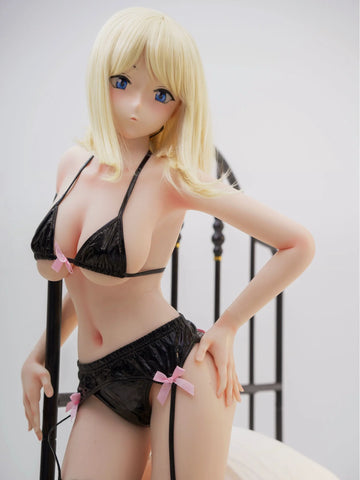 F4515-150cm(4ft9)-25kg ShioriA F Cup Silicone Animes Mini Hentai Sex Doll | IROKEBIJIN Doll