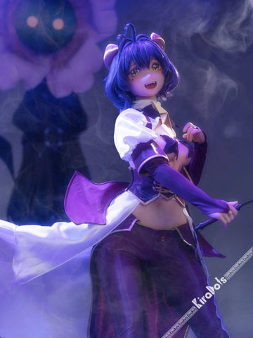 F8653—155cm/5ft1-30kg B Cup Silicone Anime Cosplay Sex Doll with Costume | Kiradols DLC Series