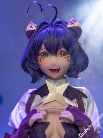 F8653—155cm/5ft1-30kg B Cup Silicone Anime Cosplay Sex Doll with Costume | Kiradols DLC Series