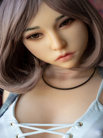 F1651-160cm/5ft2 E Cup Anime Face Full Silicone Sex Doll