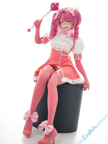 F8654—155cm/5ft1-30kg B Cup Silicone Shy Anime Cosplay Sex Doll with Costume | Kiradols DLC Series