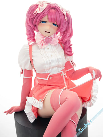 F8654—155cm/5ft1-30kg B Cup Silicone Shy Anime Cosplay Sex Doll with Costume | Kiradols DLC Series