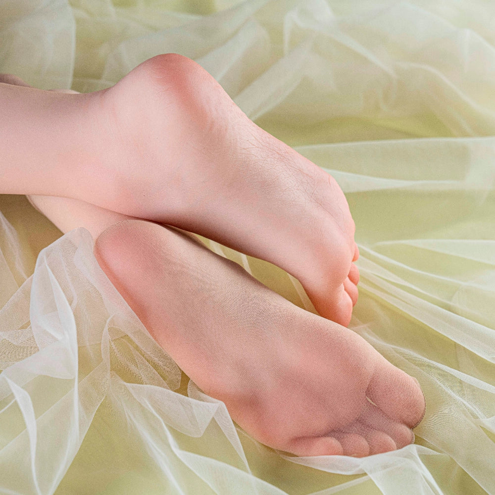 V32 - Ultra-Soft Silicone Feet — Real Feel Footjob Sex Toy with Foot Sex
