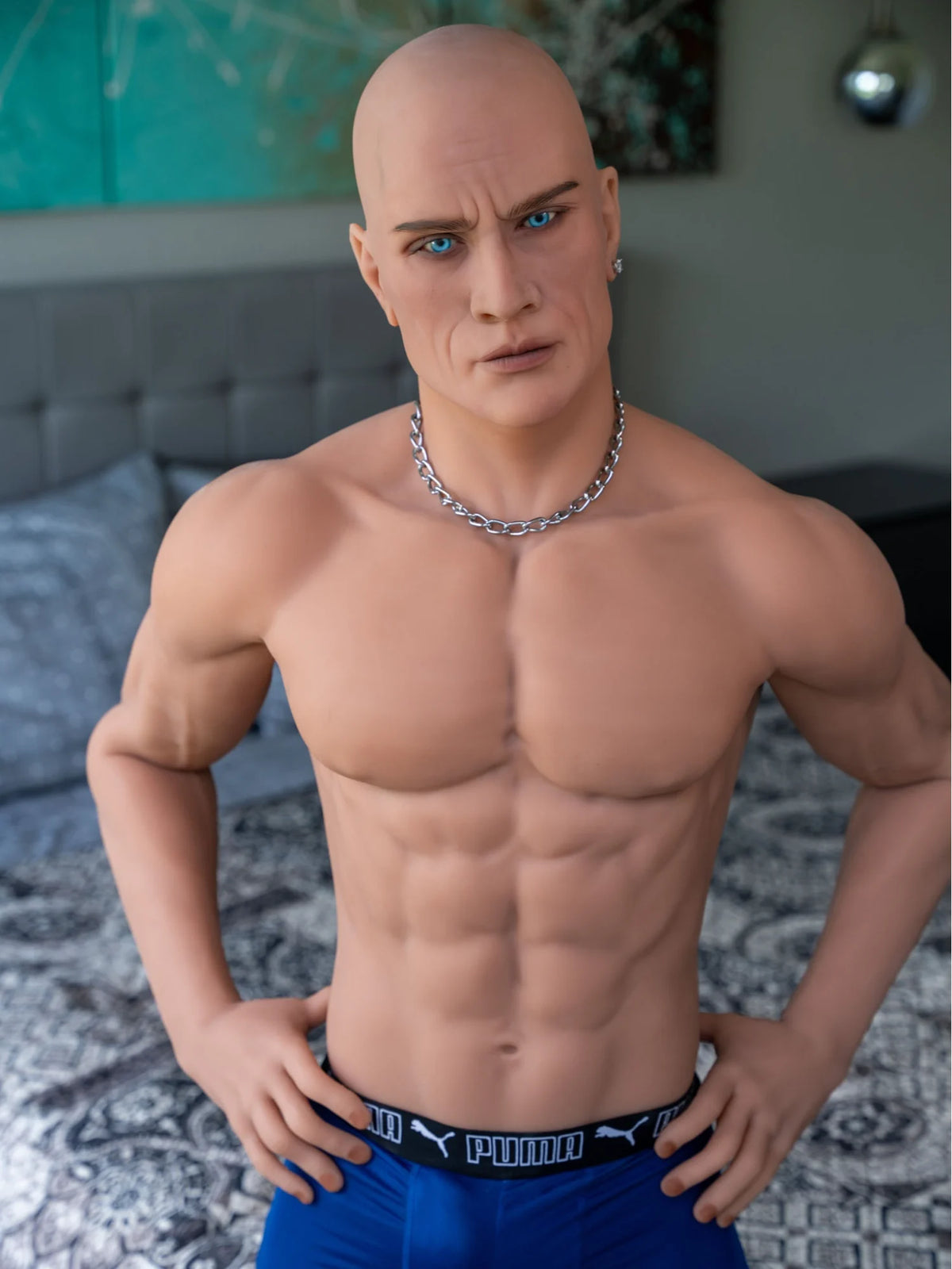 F1654-170cm/5ft7 Femboy Muscular Male TPE Sex Doll | Doll Forever