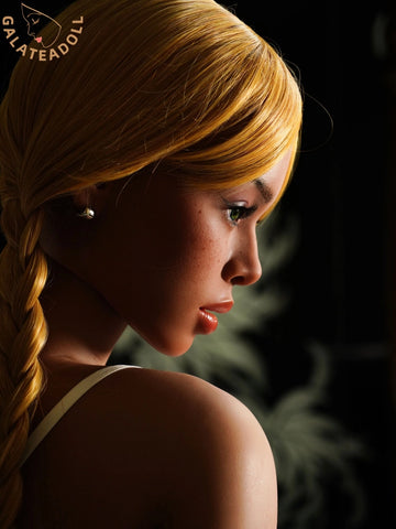 F7529-163cm D Cup Black Silicone Sex Doll | Galatea Doll