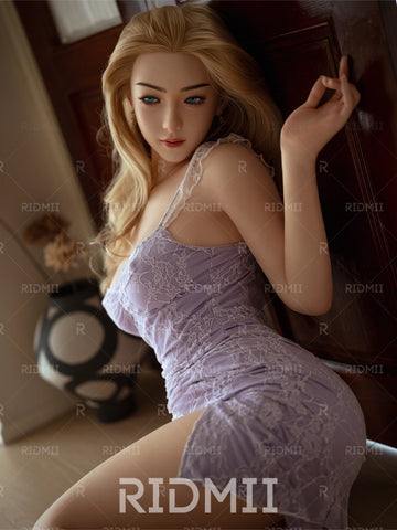 F9374-160cm/33kg ROS SiliconeFull Size Adult Sex Doll with Implanted Hair Soraya | Ridmii