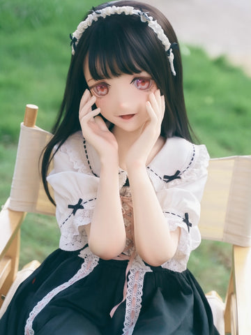 F8648—150cm/4ft9-29kg A Cup Silicone Female Anime Sex Doll Himari | Kiradols