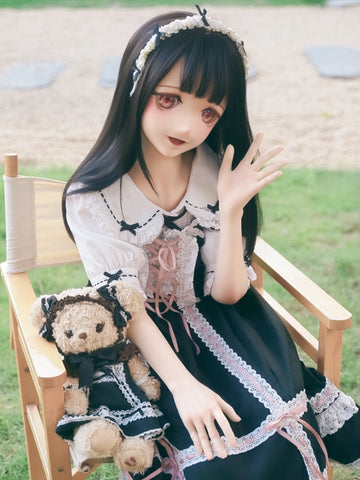 F8648—150cm/4ft9-29kg A Cup Silicone Female Anime Sex Doll Himari | Kiradols
