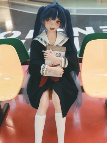 F8646—150cm/4ft9-29kg A Cup Silicone Female Anime Sex Doll Umegawa Kurako | Kiradols