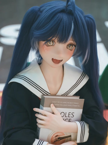 F8646—150cm/4ft9-29kg A Cup Silicone Female Anime Sex Doll Umegawa Kurako | Kiradols