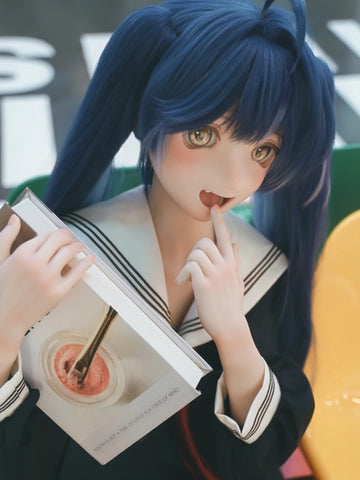 F8646—150cm/4ft9-29kg A Cup Silicone Female Anime Sex Doll Umegawa Kurako | Kiradols