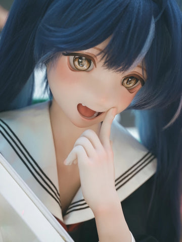 F8646—150cm/4ft9-29kg A Cup Silicone Female Anime Sex Doll Umegawa Kurako | Kiradols