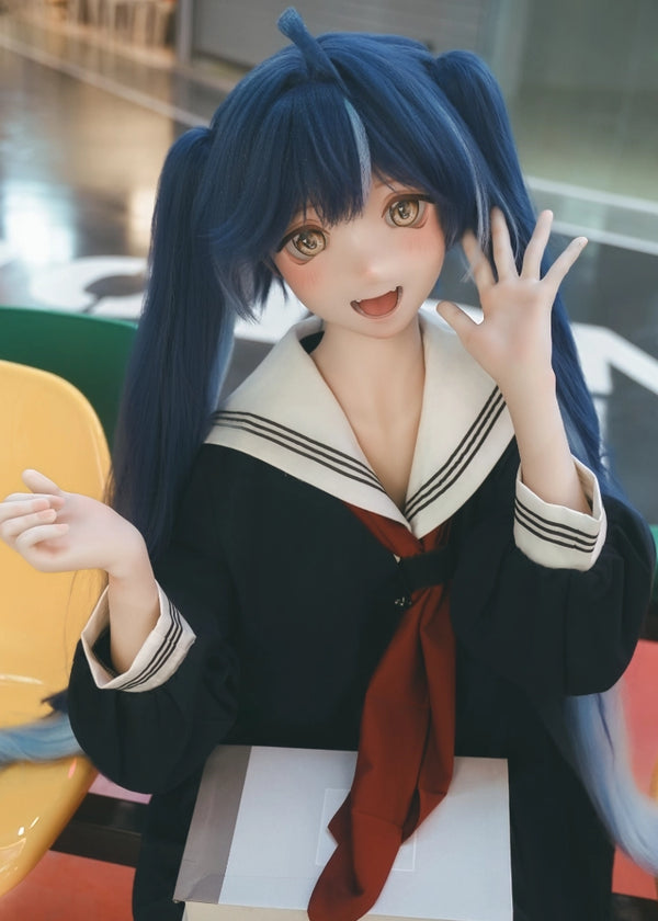 F8646—150cm/4ft9-29kg A Cup Silicone Cute Female Anime Sex Doll Umegawa Kurako | Kiradols