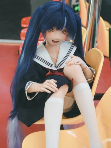 F8646—150cm/4ft9-29kg A Cup Silicone Female Anime Sex Doll Umegawa Kurako | Kiradols