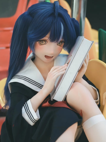 F8646—150cm/4ft9-29kg A Cup Silicone Female Anime Sex Doll Umegawa Kurako | Kiradols