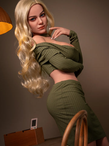 F2332-166cm(5f4) H Cup Big Beast Blond Sex Doll