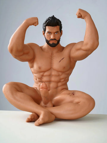 P101-4LB Silicone pocket pussy dildo Mini Hentai Realistic Male Sex Doll