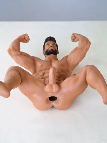 P101-4LB Silicone pocket pussy dildo Mini Hentai Realistic Male Sex Doll