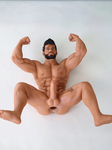 P101-4LB Silicone pocket pussy dildo Mini Hentai Realistic Male Sex Doll