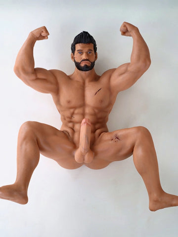 P101-4LB Silicone pocket pussy dildo Mini Hentai Realistic Male Sex Doll