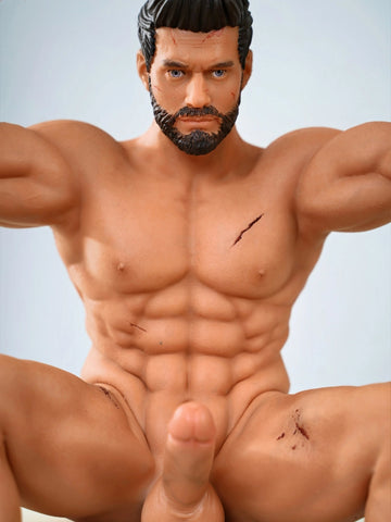 P101-4LB Silicone pocket pussy dildo Mini Hentai Realistic Male Sex Doll