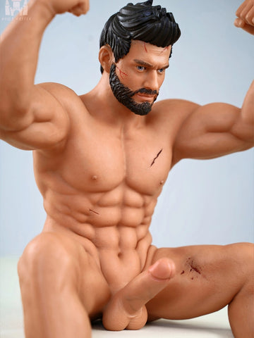 P101-4LB Silicone pocket pussy dildo Mini Hentai Realistic Male Sex Doll