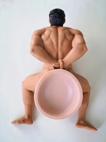 P382-6.2LB-7.08in Penis With Suction Cup Silicone Hentai Male Mini Sex Doll  | Doll Castle