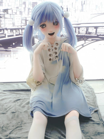 F8646—150cm/4ft9-29kg A Cup Silicone Female Anime Sex Doll Umegawa Kurako | Kiradols