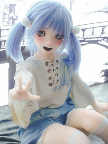 F8646—150cm/4ft9-29kg A Cup Silicone Female Anime Sex Doll Umegawa Kurako | Kiradols