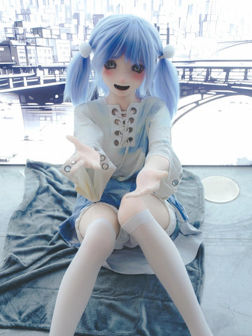 F8646—150cm/4ft9-29kg A Cup Silicone Female Anime Sex Doll Umegawa Kurako | Kiradols