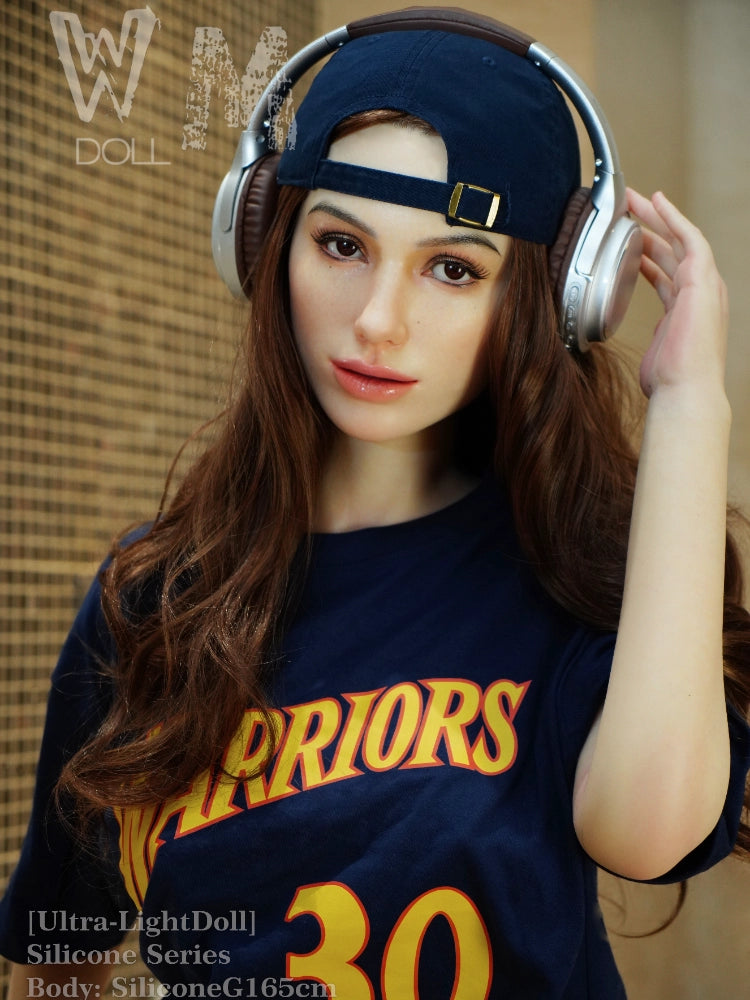 F7678-WM Doll Life Size Silicone Sex Dolls 23kg D Cup 165cm(5ft5) ROS Lightweight