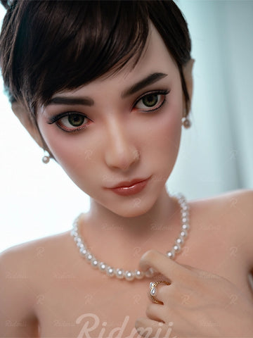 F7558-164cm/41kg Tpe Head with Oral Sex Without Movable Jaw Full Size Adult Sex Doll Orielle | Ridmii