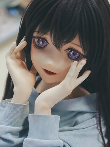 F8648—150cm/4ft9-29kg A Cup Silicone Female Anime Sex Doll Himari | Kiradols