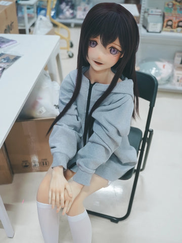 F8648—150cm/4ft9-29kg A Cup Silicone Female Anime Sex Doll Himari | Kiradols