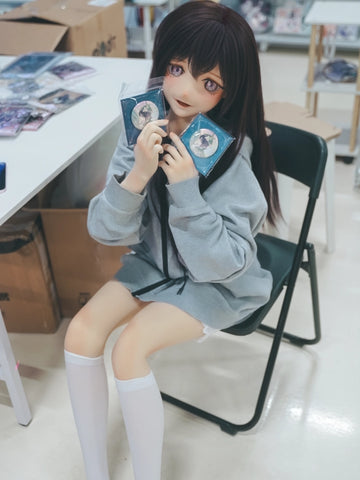 F8648—150cm/4ft9-29kg A Cup Silicone Female Anime Sex Doll Himari | Kiradols