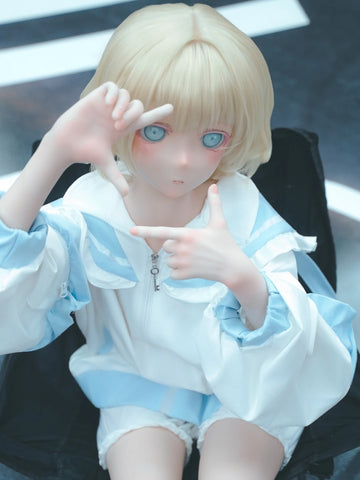 F8647—150cm/4ft9-29kg A Cup Silicone Female Anime Sex Doll Tsumugi | Kiradols