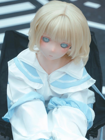 F8647—150cm/4ft9-29kg A Cup Silicone Female Anime Sex Doll Tsumugi | Kiradols