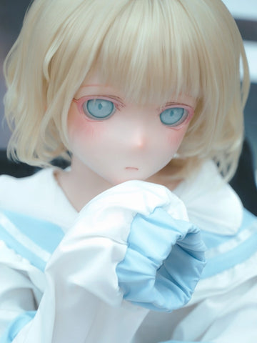 F8647—150cm/4ft9-29kg A Cup Silicone Female Anime Sex Doll Tsumugi | Kiradols