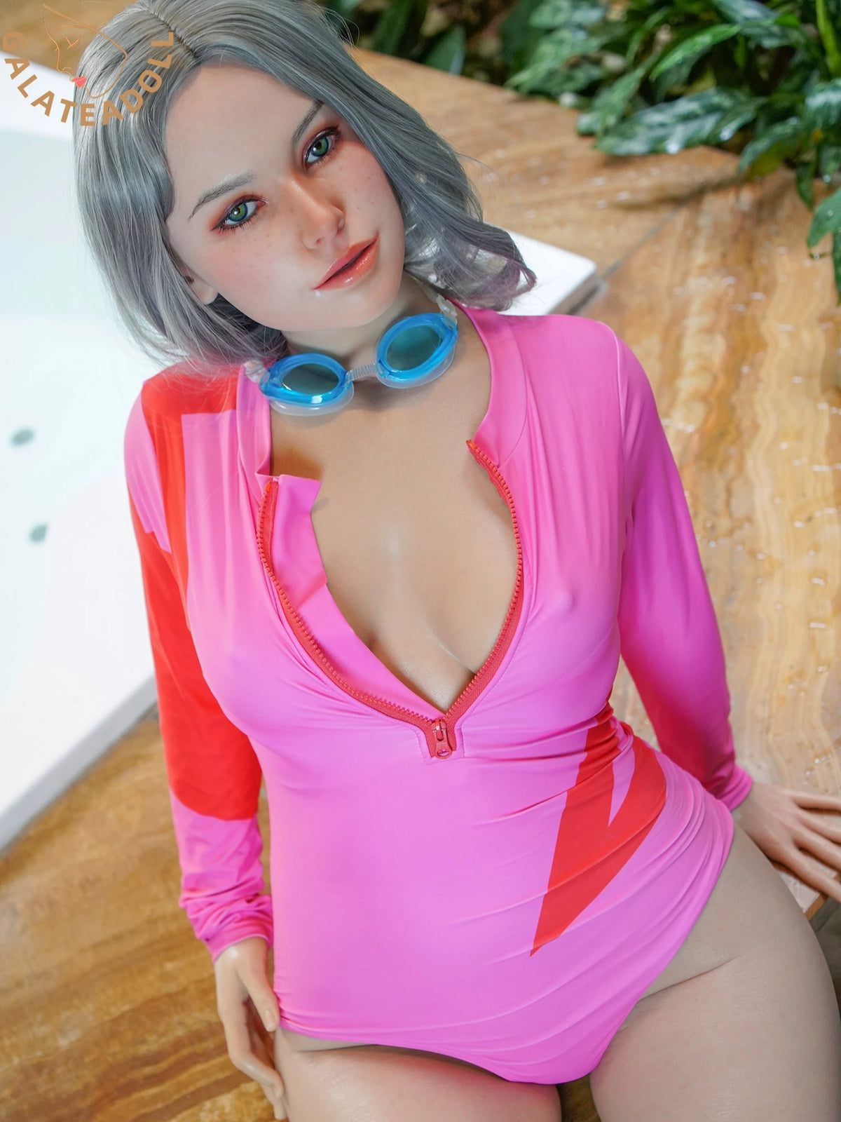 F7588-164cm D Cup  Lifelike Silicone Sex Doll | Galatea Doll