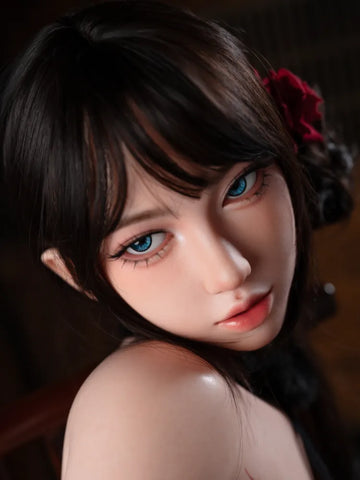 T781—115cm/3ft9 25kg C Cup Silicone Lifesize Sex Doll Torso With Head | Jiusheng Doll