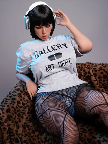 F7694-162cm(5ft3) 50kg J Cup Life-sized TPE BBW Sex Doll | Galaxy