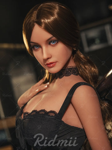 F8529-164cm/42kg Tpe Head with Oral Sex Without Movable Jaw Full Size Sex Doll Raven  | Ridmii