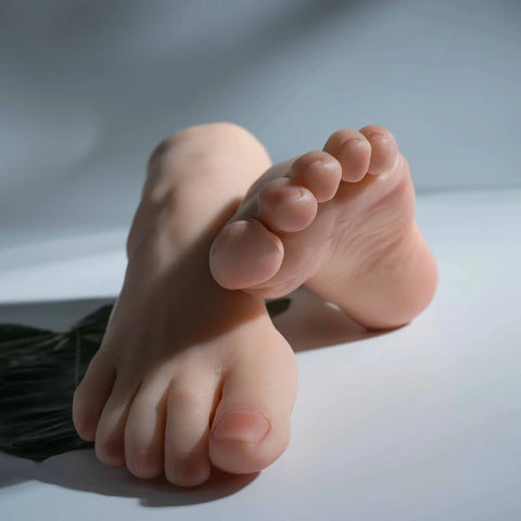 V24 - Vajancle&amp;Silicone Feet&amp;Đồ chơi tình dục tôn sùng bàn chân 