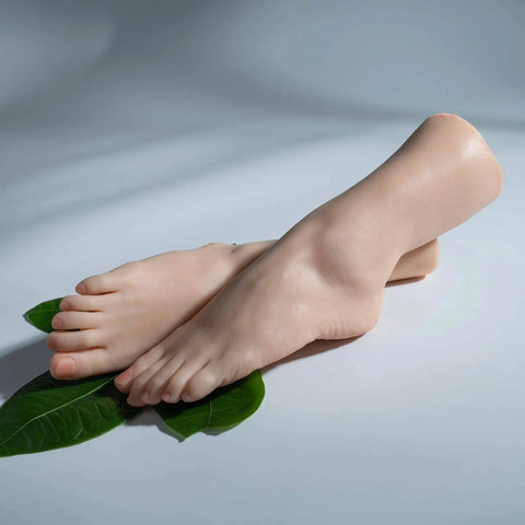 V24 - צעצוע מין של Vajancle וסיליקון רגלי ופטיש רגליים 