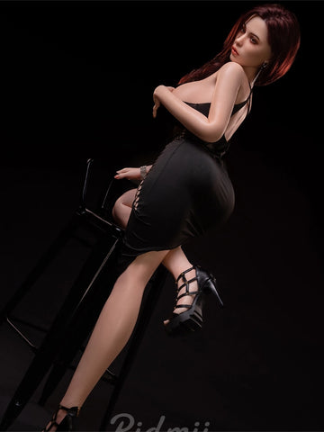 F7556-168cm/36kg Silicone ROS Head TPE Body Full Size Adult Sex Doll Lorena | Ridmii