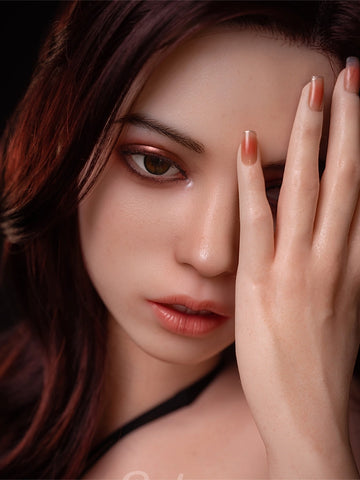 F7556-168cm/36kg Silicone ROS Head TPE Body Full Size Adult Sex Doll Lorena | Ridmii