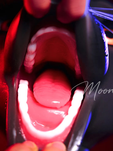 F7764-165cm(5ft5)-45kg D Cup Silicone BDSM-Style Black Panther Furry Sex Doll with Movable Jaw Head | Moonvale Doll